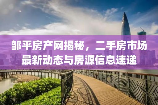 鄒平房產(chǎn)網(wǎng)揭秘，二手房市場最新動態(tài)與房源信息速遞