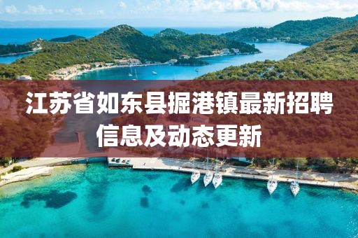江蘇省如東縣掘港鎮(zhèn)最新招聘信息及動(dòng)態(tài)更新