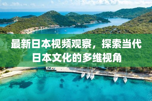 最新日本視頻觀察，探索當(dāng)代日本文化的多維視角