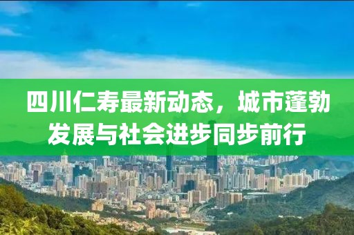 四川仁壽最新動(dòng)態(tài)，城市蓬勃發(fā)展與社會(huì)進(jìn)步同步前行