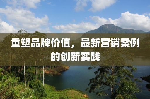 重塑品牌價值，最新營銷案例的創(chuàng)新實踐