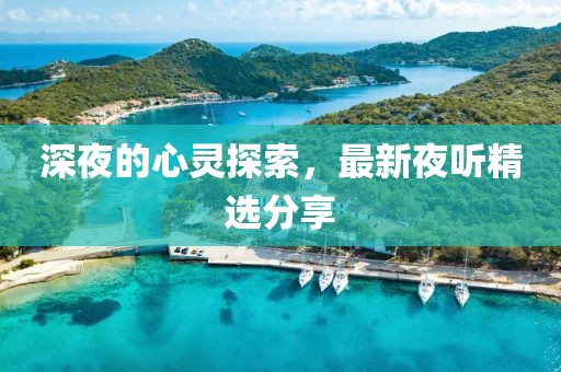 深夜的心靈探索，最新夜聽精選分享