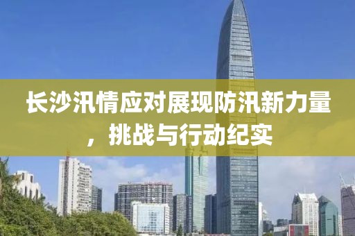 長沙汛情應(yīng)對展現(xiàn)防汛新力量，挑戰(zhàn)與行動紀實
