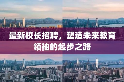 最新校長招聘，塑造未來教育領(lǐng)袖的起步之路
