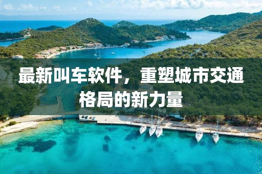 最新叫車軟件，重塑城市交通格局的新力量