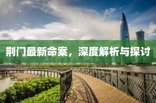 荊門最新命案，深度解析與探討