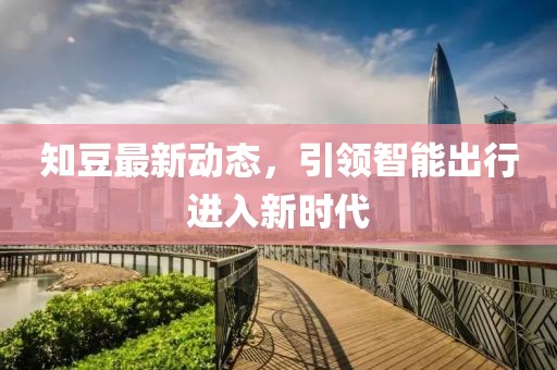 知豆最新動態(tài)，引領智能出行進入新時代