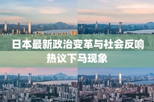 日本最新政治變革與社會(huì)反響熱議下馬現(xiàn)象