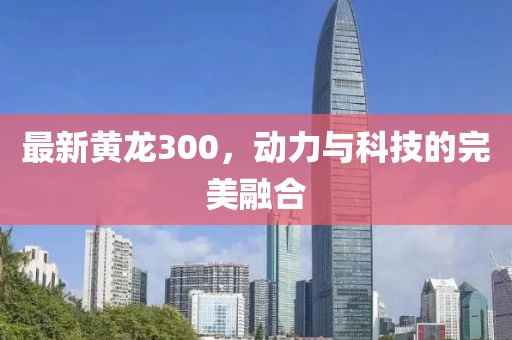 最新黃龍300，動(dòng)力與科技的完美融合