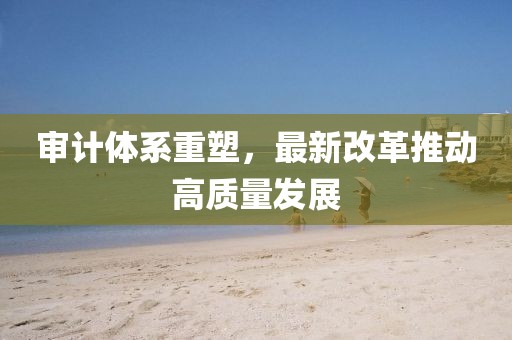 審計(jì)體系重塑，最新改革推動(dòng)高質(zhì)量發(fā)展