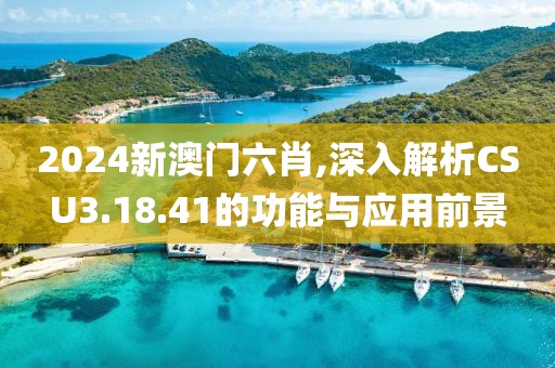 2024新澳門六肖,深入解析CSU3.18.41的功能與應(yīng)用前景