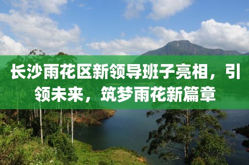 長(zhǎng)沙雨花區(qū)新領(lǐng)導(dǎo)班子亮相，引領(lǐng)未來(lái)，筑夢(mèng)雨花新篇章