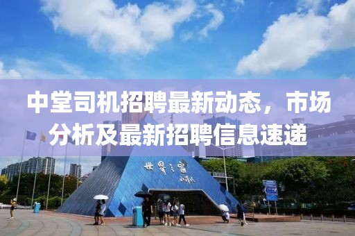 中堂司機招聘最新動態(tài)，市場分析及最新招聘信息速遞