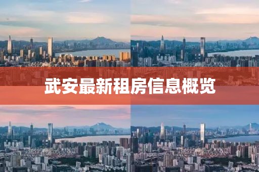 武安最新租房信息概覽