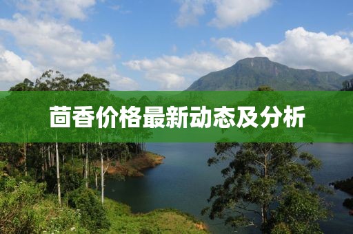 茴香價(jià)格最新動(dòng)態(tài)及分析