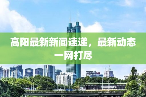 高陽最新新聞速遞，最新動態(tài)一網打盡