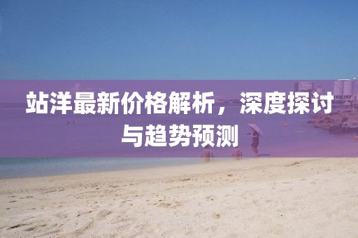 站洋最新價格解析，深度探討與趨勢預測