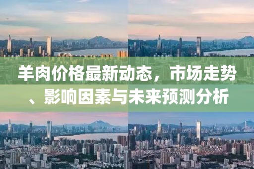 羊肉價格最新動態(tài)，市場走勢、影響因素與未來預(yù)測分析