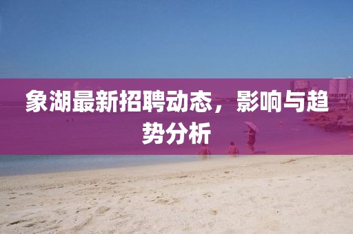 象湖最新招聘動(dòng)態(tài)，影響與趨勢(shì)分析