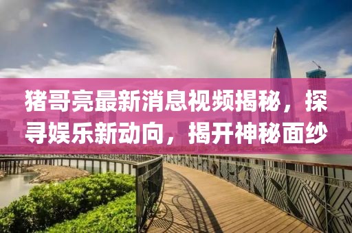 豬哥亮最新消息視頻揭秘，探尋娛樂(lè)新動(dòng)向，揭開(kāi)神秘面紗