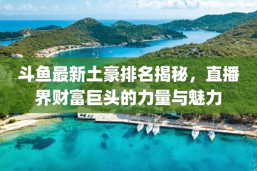 斗魚最新土豪排名揭秘，直播界財富巨頭的力量與魅力