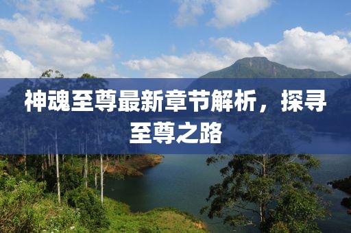 神魂至尊最新章節(jié)解析，探尋至尊之路
