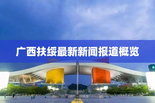 廣西扶綏最新新聞報(bào)道概覽