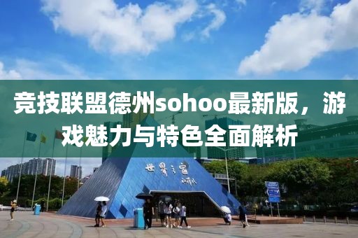競技聯(lián)盟德州sohoo最新版，游戲魅力與特色全面解析