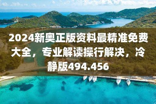 2024新奧正版資料最精準(zhǔn)免費大全，專業(yè)解讀操行解決，冷靜版494.456