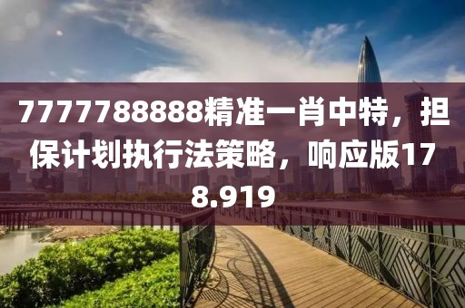 7777788888精準一肖中特，擔保計劃執(zhí)行法策略，響應版178.919