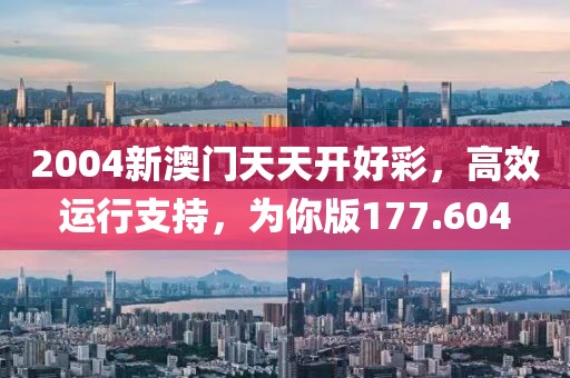 2004新澳門天天開好彩，高效運(yùn)行支持，為你版177.604