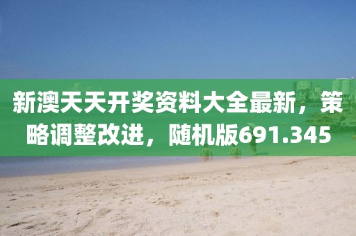 新澳天天開獎資料大全最新，策略調(diào)整改進，隨機版691.345
