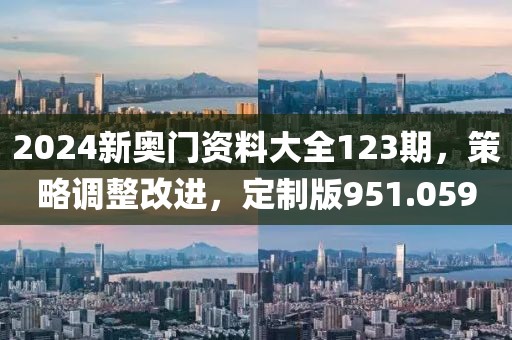 2024新奧門資料大全123期，策略調(diào)整改進，定制版951.059