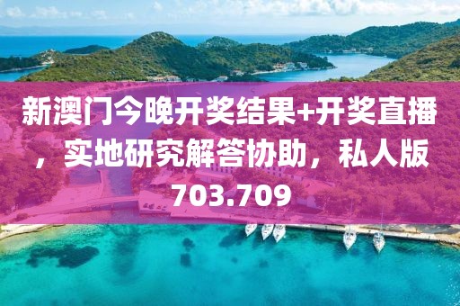 新澳門今晚開獎(jiǎng)結(jié)果+開獎(jiǎng)直播，實(shí)地研究解答協(xié)助，私人版703.709