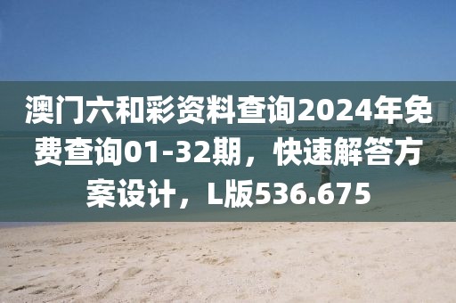 澳門六和彩資料查詢2024年免費(fèi)查詢01-32期，快速解答方案設(shè)計(jì)，L版536.675