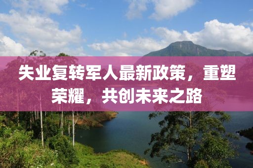 失業(yè)復(fù)轉(zhuǎn)軍人最新政策，重塑榮耀，共創(chuàng)未來之路