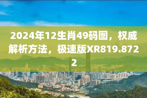 2024年12生肖49碼圖，權威解析方法，極速版XR819.8722