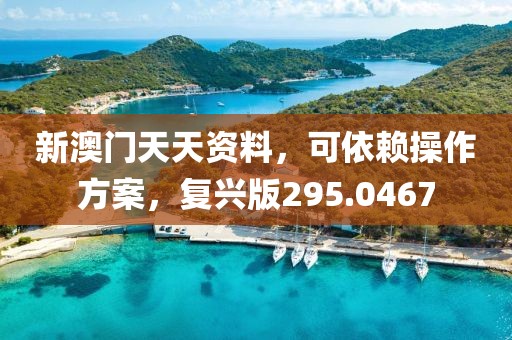 新澳門天天資料，可依賴操作方案，復(fù)興版295.0467