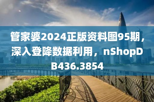管家婆2024正版資料圖95期，深入登降數(shù)據(jù)利用，nShopDB436.3854