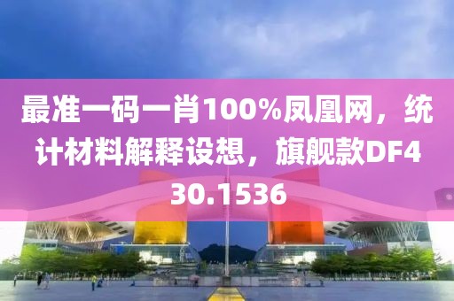 最準一碼一肖100%鳳凰網，統(tǒng)計材料解釋設想，旗艦款DF430.1536