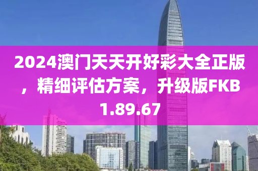 2024澳門天天開好彩大全正版，精細(xì)評估方案，升級版FKB1.89.67