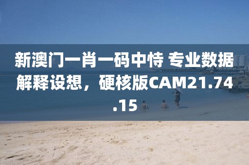 新澳門一肖一碼中恃 專業(yè)數(shù)據(jù)解釋設(shè)想，硬核版CAM21.74.15