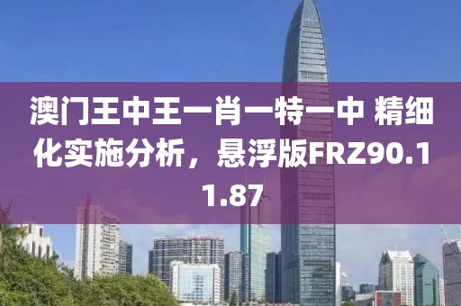 澳門王中王一肖一特一中 精細化實施分析，懸浮版FRZ90.11.87