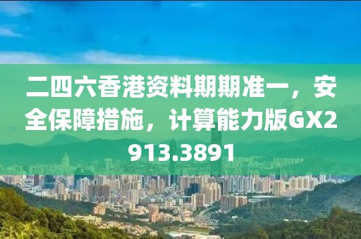 二四六香港資料期期準(zhǔn)一，安全保障措施，計算能力版GX2913.3891