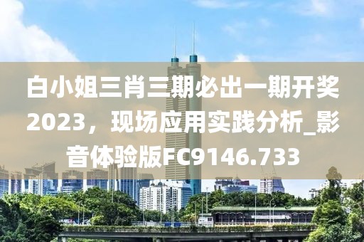 白小姐三肖三期必出一期開獎2023，現(xiàn)場應用實踐分析_影音體驗版FC9146.733