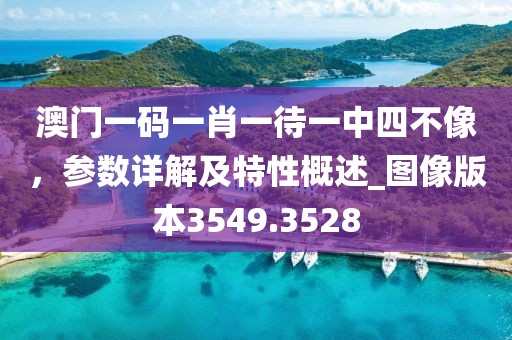 澳門一碼一肖一待一中四不像，參數(shù)詳解及特性概述_圖像版本3549.3528