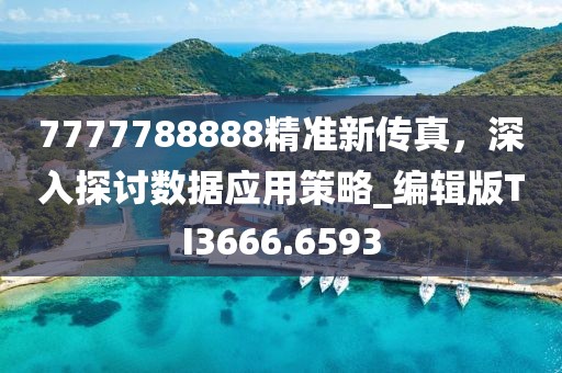 7777788888精準新傳真，深入探討數(shù)據(jù)應(yīng)用策略_編輯版TI3666.6593