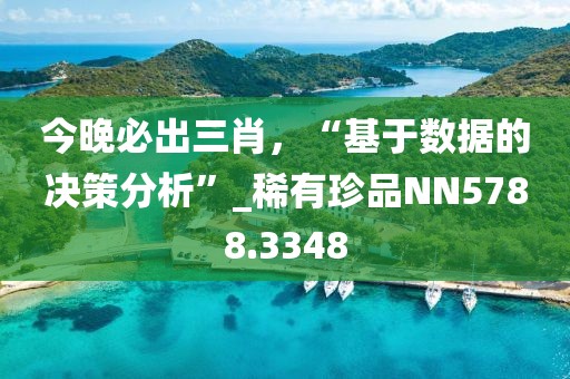 今晚必出三肖，“基于數(shù)據(jù)的決策分析”_稀有珍品NN5788.3348