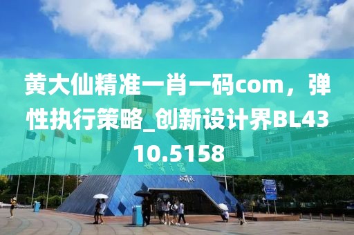 黃大仙精準(zhǔn)一肖一碼com，彈性執(zhí)行策略_創(chuàng)新設(shè)計界BL4310.5158